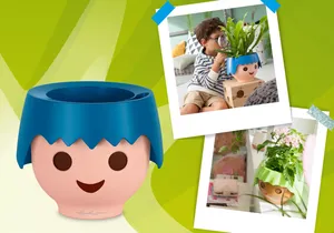 Playmobil 19044 OJO Pflanzengefäß Family Fun  Ocean Blue