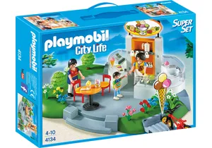 Produktbild von Playmobil 4134   SuperSet Eisdiele