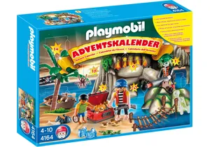 Produktbild von Playmobil 4164   Adventskalender Piratenschatzhöhle