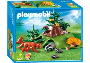 Produktbild von Playmobil 4204    Dachs- und Fuchsbau