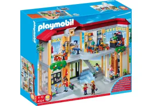 Playmobil 4324  City Life  Große Schule mit Einrichtung