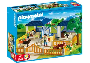 Produktbild von Playmobil 4344    Tierpflegestation mit Freigehege