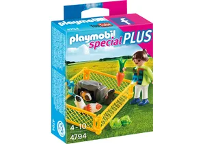 Playmobil 4794  Special Plus  Mädchen mit Meerschweinchen