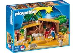 Playmobil 4884  Christmas  Große Krippe mit Stall