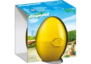 Playmobil 4944   Osterei Tierpflegerin mit Alpaka