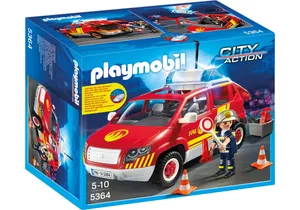 Playmobil 5364  City Action  Brandmeisterfahrzeug mit Licht und Sound