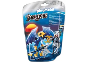 Playmobil 5464  Dragons  Ice Dragon mit Kämpfer