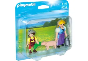 Produktbild von Playmobil 5514   DuoPack Bäuerin und Junge