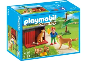 Playmobil 6134  Country  Golden Retriever mit Welpen
