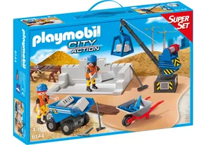Playmobil 6144  City Action SuperSet Baustelle