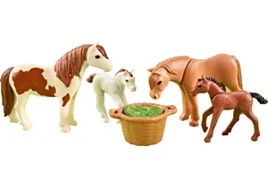 Produktbild von Playmobil 6534    Ponys mit Fohlen (Folienverpackung)