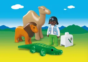 Playmobil 6744 1-2-3   Tierparkärztin