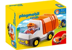 Playmobil 6774 1-2-3   Müllauto