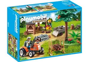Playmobil 6814  Country  Holzfäller mit Traktor