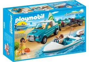 Playmobil 6864  Summer Fun  Surfer-Pickup mit Speedboat