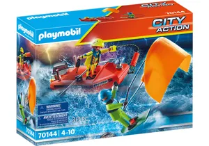 Playmobil 70144  City Action  Seenot: Kitesurfer-Rettung mit Boot