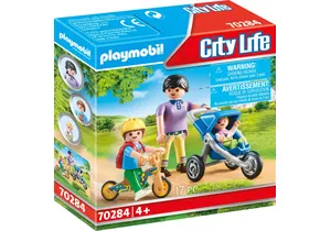 Playmobil 70284  City Life  Mama mit Kindern