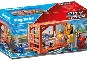 Playmobil 70774  City Action  Containerfertigung