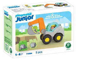 Playmobil 71684 Junior   Schaufelbagger