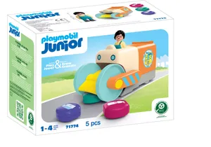 Playmobil 71774 Junior   Spaßiges Müllsammelfahrzeug