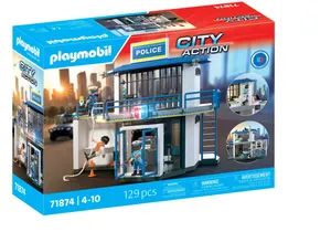 Playmobil 71874  City Action  Polizeiwache mit Fahndungsraum