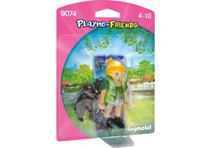 Playmobil 9074  Playmo-Friends  Tierpflegerin mit Gorillababy