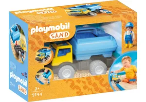 Playmobil 9144 1-2-3   Sand Wassertank-Laster