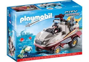Playmobil 9364  City Action  Amphibienfahrzeug
