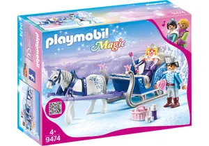 Playmobil 9474  Magic  Schlitten mit Königspaar