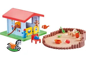 Playmobil 9814  City Life  Spielhäuschen mit Sandkasten (Folienverpackung)