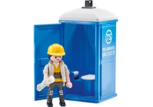 Playmobil 9844  City Action  Mobile Toilette (Folienverpackung)