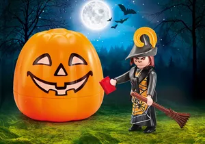 Playmobil 9894    Halloween Kürbis mit Hexe (Folienverpackung)