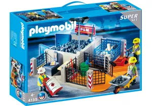 Produktbild von Playmobil 4135   SuperSet Bauhof