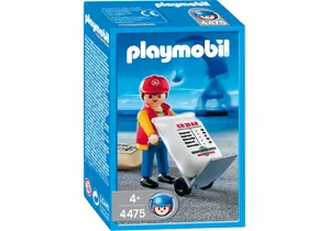 Produktbild von Playmobil 4475    Hafenarbeiter mit Sackkarre
