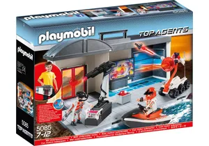 Playmobil 5085  Top Agents Mitnehm Agentenquartier