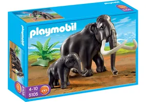 Produktbild von Playmobil 5105    Mammut mit Baby