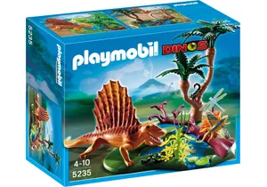 Playmobil 5235  Dinos  Dimetrodon mit Wasserstelle