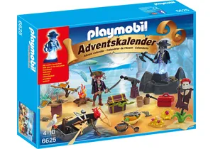 Produktbild von Playmobil 6625   Adventskalender Geheimnisvolle Piratenschatzinsel