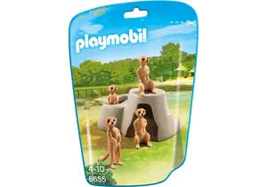 Produktbild von Playmobil 6655    Erdmännchenhügel