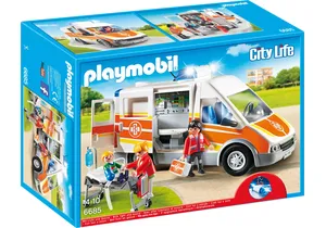 Playmobil 6685  City Life  Krankenwagen mit Licht und Sound