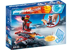 Playmobil 6835  Action  Firebot mit Disc-Shooter