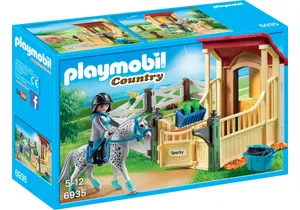Playmobil 6935  Country  Pferdebox Appaloosa
