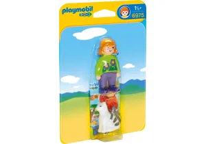 Playmobil 6975 1-2-3   Frau mit Katze