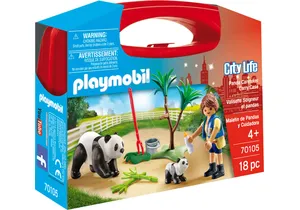 Playmobil 70105  City Life Carry Case Pandawärter