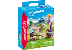 Playmobil 70155  Special Plus  Kinder mit Kälbchen