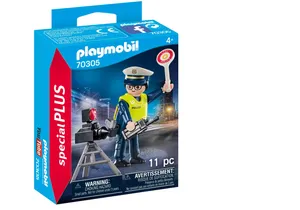 Playmobil 70305  Special Plus  Polizist mit Radarfalle