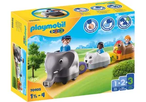 Playmobil 70405 1-2-3   Mein Schiebetierzug
