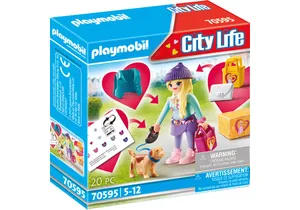 Playmobil 70595  City Life  Fashion Girl mit Hund