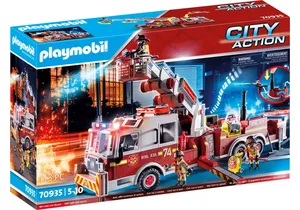Playmobil 70935  City Action  Feuerwehr-Fahrzeug: US Tower Ladder