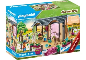 Playmobil 70995  Country Promo Pack Reitunterricht mit Pferdeboxen